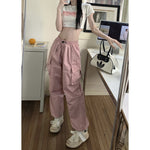 Women’s Wide Leg Summer Pants – Lightweight Loose Fit with Pockets