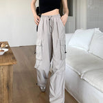Women’s Wide Leg Summer Pants – Lightweight Loose Fit with Pockets