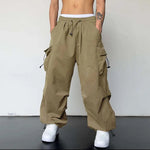 Women’s Wide Leg Summer Pants – Lightweight Loose Fit with Pockets