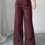 Women’s Summer Wide Leg Dress Pants High Waist Casual Trousers