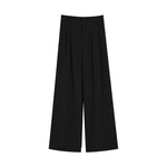Women’s High Waisted Pleated Casual Pants Straight Leg Trousers