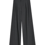 Women’s High Waisted Pleated Casual Pants Straight Leg Trousers
